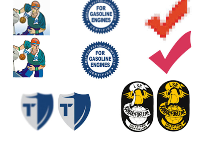 vectorize a logo, graphic or photo and provide multiple files / tracing image picture logo icon convert in 24 hrs