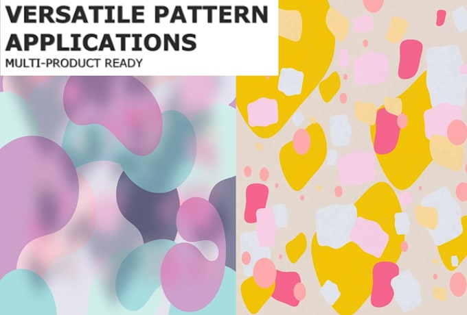 design seamless vector patterns for ecopackaging and mailers