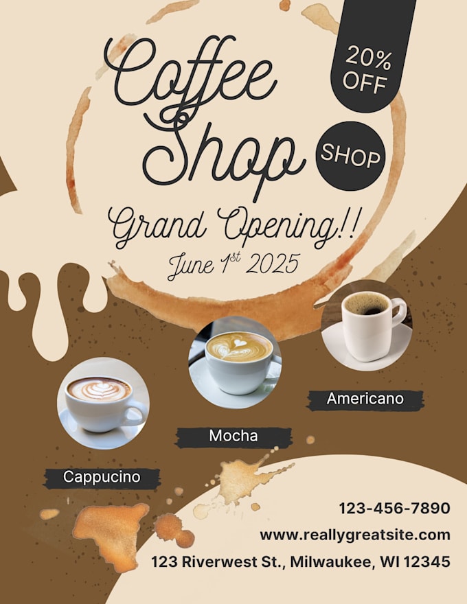 create printable business flyers