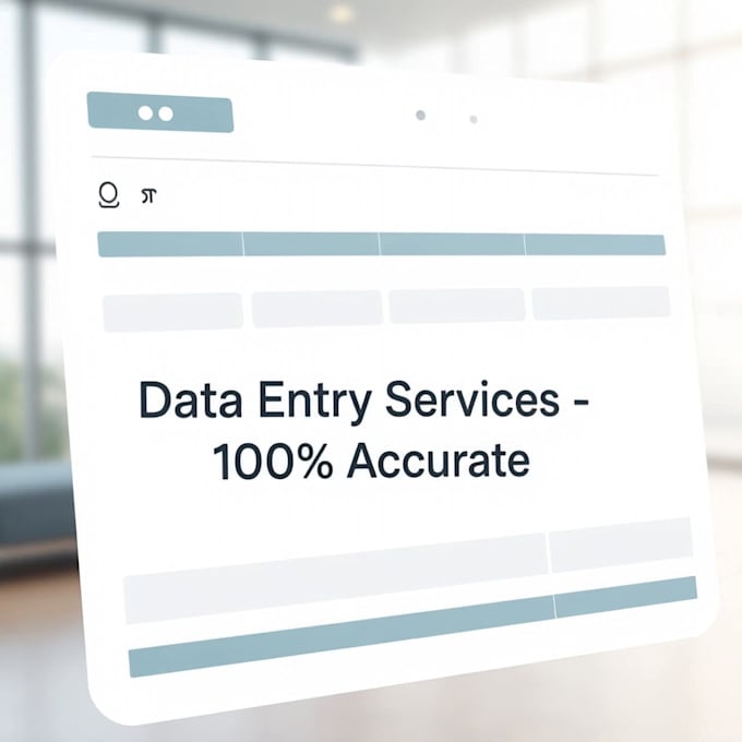 do accurate data entry and remove background from images
