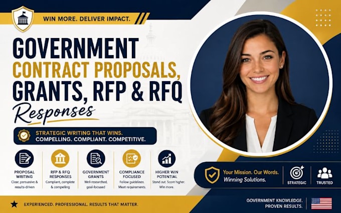 write government contract proposals rfp and rfq response grant proposal