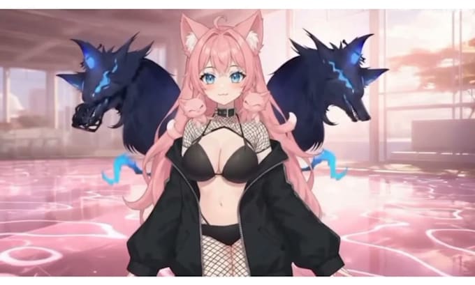 design and rig 3d vtuber custom live 2d vtuber model live2d vtuber rigging model