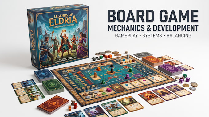 design and develop your board game mechanics and gameplay