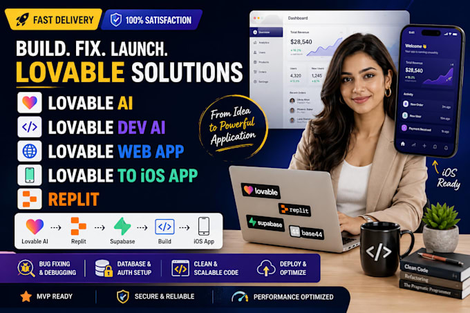 lovable ai, loveable dev ai, lovable web app, lovable to ios app, replit, ai app
