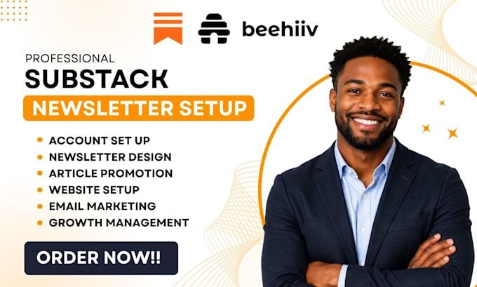 setup substack account beehiiv substack expert newsletter design account setup