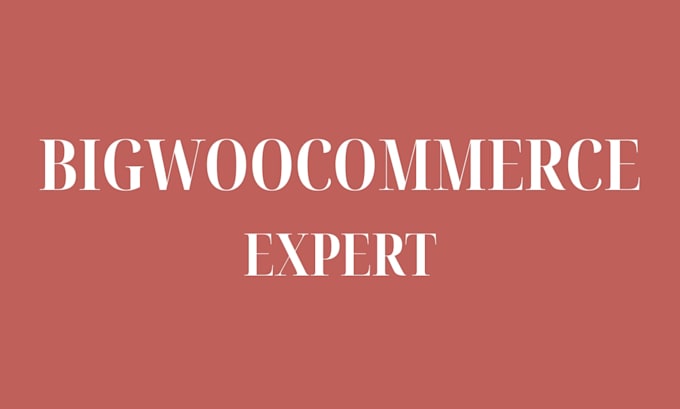 design your ecommerce website with bigcommerce