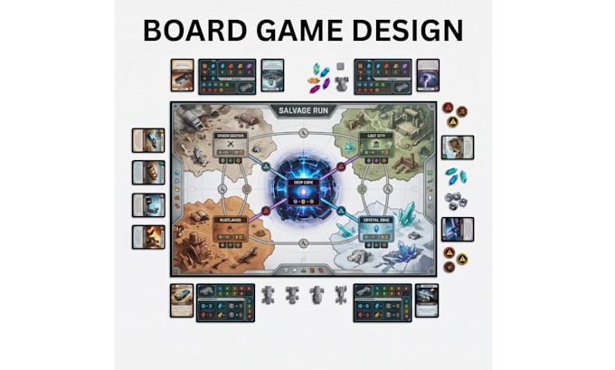 do board game design card game development tabletop game, layout
