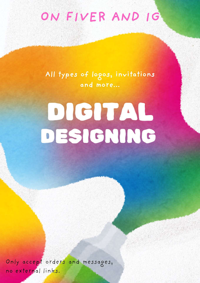do digital designing and invitations