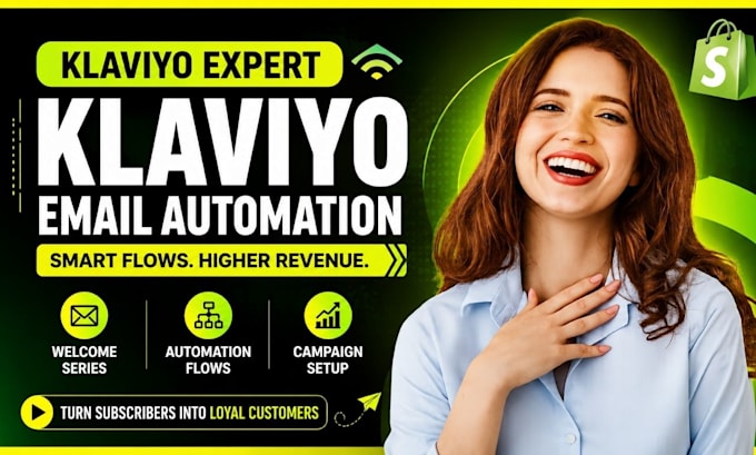 setup klaviyo email flows for ecommerce brand, klaviyo shopify integration