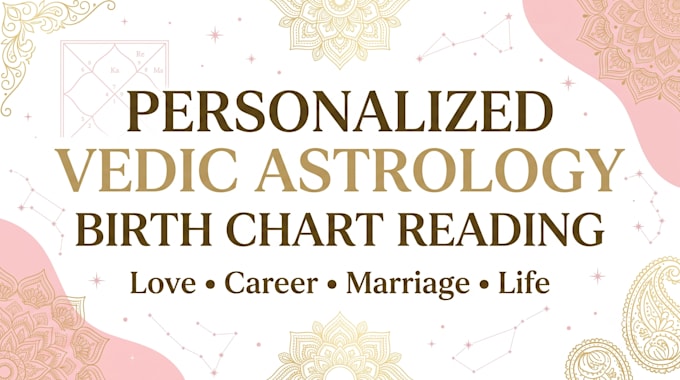 provide a personalised vedic chart reading