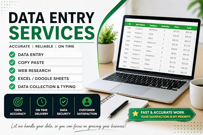 data entry copy paste and web research