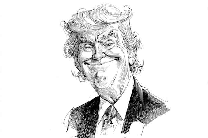 make political caricature and cartoon
