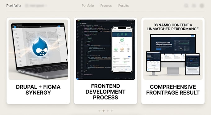 convert figma to drupal with pixel perfect responsive design