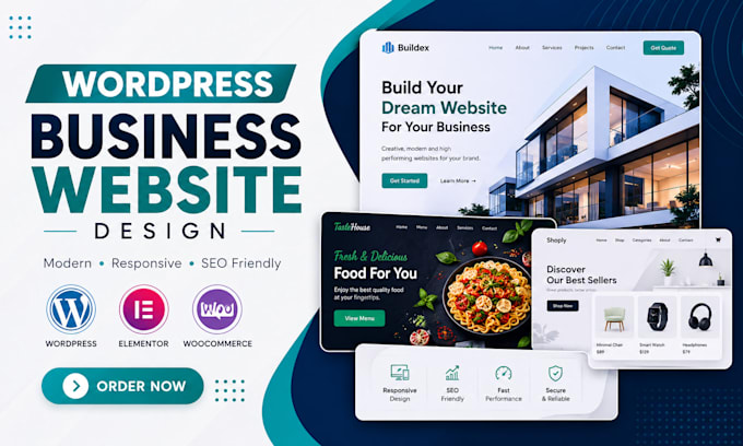 build wordpress business website design wordpress development redesign wordpress