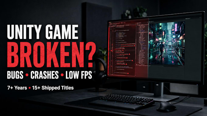fix unity game bugs, crashes and performance issues