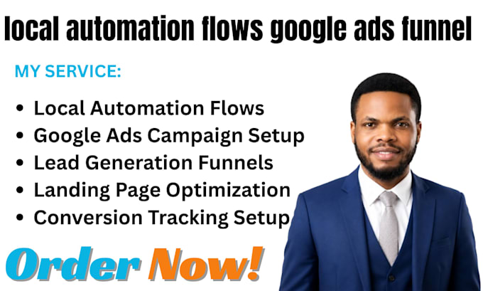create local automation flows google ads funnel generation pages gohighlevels