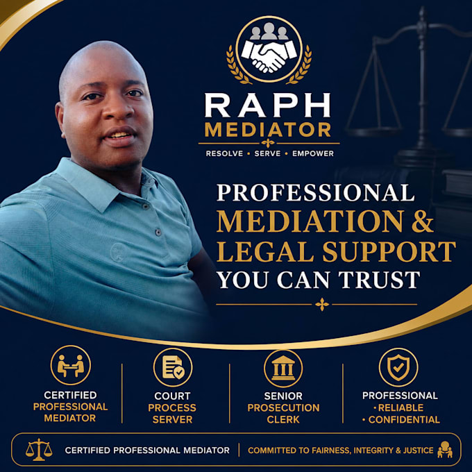 be your professional mediator