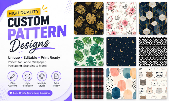 create customized pattern illustration
