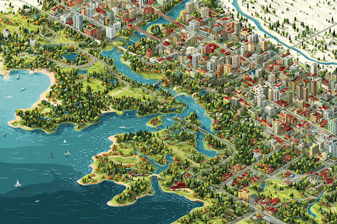 create a custom vector map