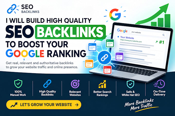 build high quality SEO backlinks