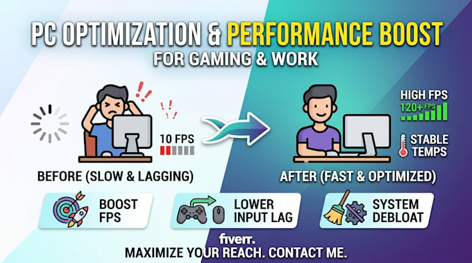 optimize and boost your PC performance for gaming