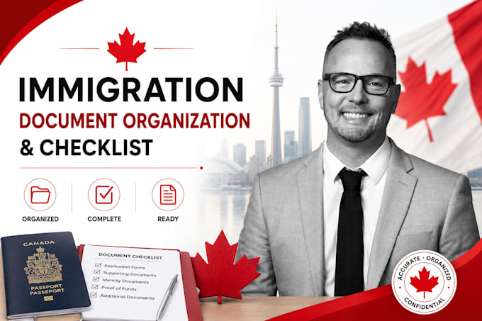 organize your immigration documents and create a professional checklist