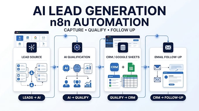 build ai lead generation automation with n8n