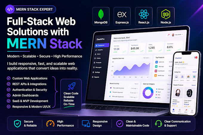 be your mern stack developer