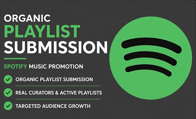 do organic album submission or curator spotify track