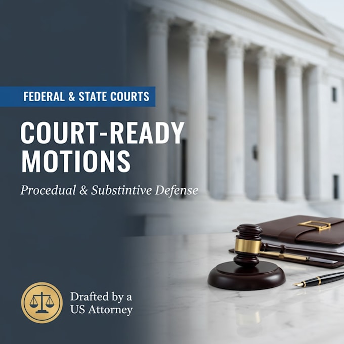 draft a US contract lawsuit motion to dismiss