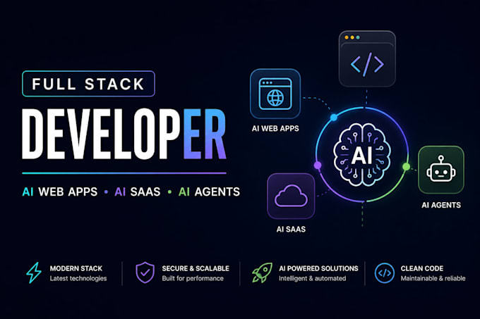 be your full stack developer for ai web apps, ai saas and ai agents