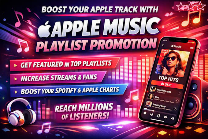 boost your apple track with apple music playlist promotion
