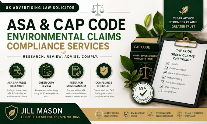 create a custom asa cap green claims compliance checklist