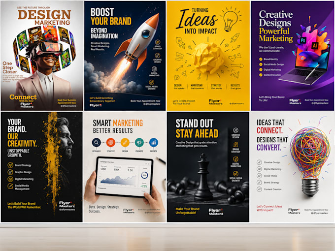 create stunning poster designs