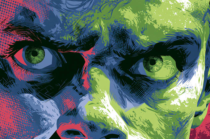 draw powerful superhero characters and action comic scenes