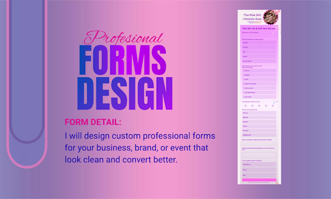 design modern survey forms