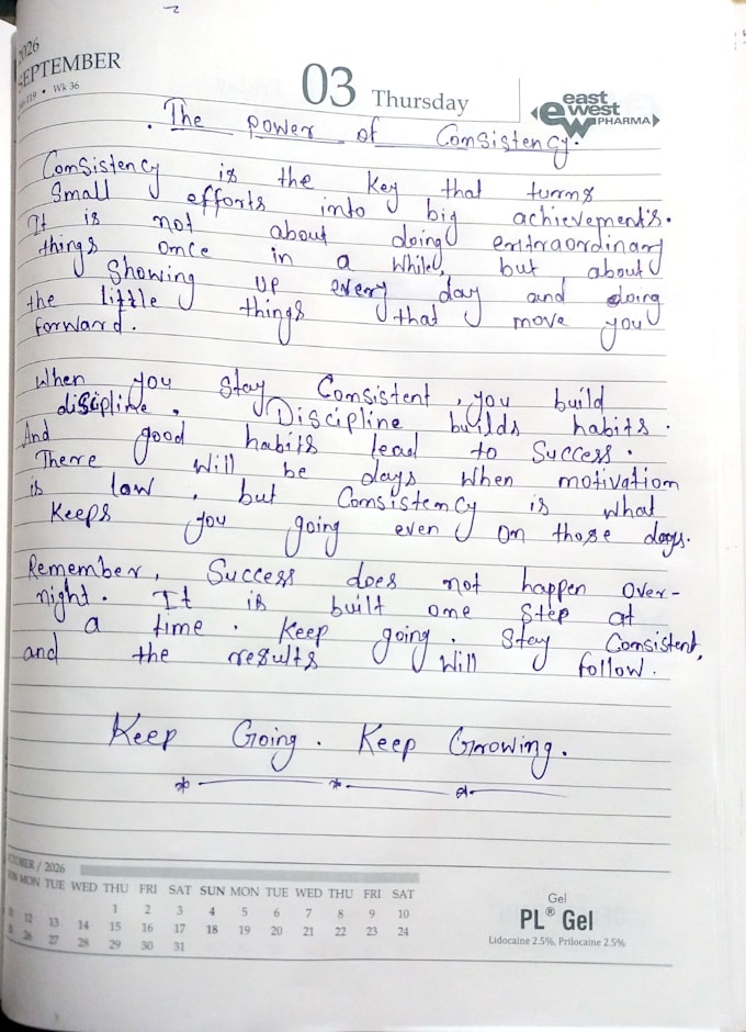 convert pdf or text into neat handwritten notes
