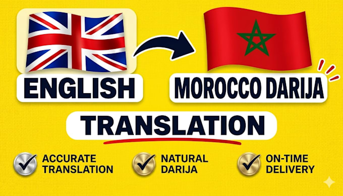 translate english to moroccan darija and arabic srt subtitle