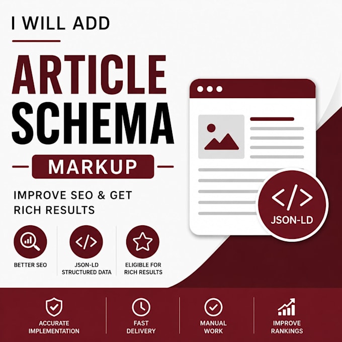 add article schema markup to improve your website