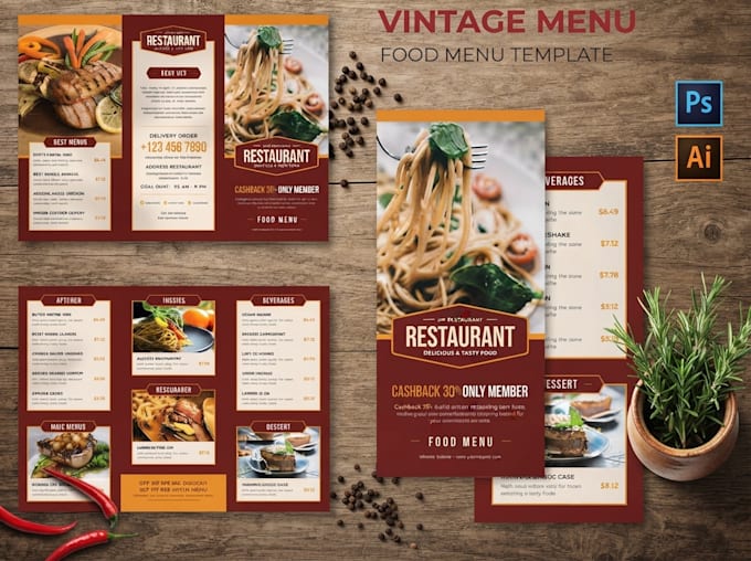 design canva editable menu, wedding, chalkboard and rustic, fast food,cafe menu