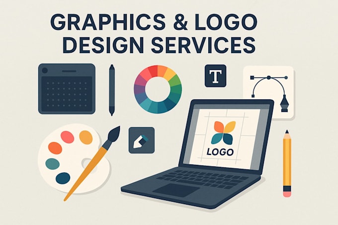 do graphic and logo designing