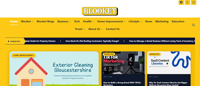 publish an article on blooket it