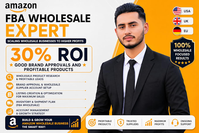 be your amazon fba wholesale VA for product research