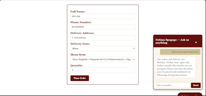 integrate an ai faq chatbot into your business website