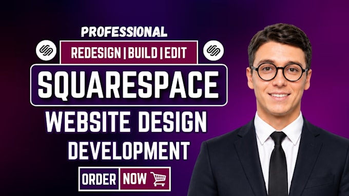 build squarespace website edit update squarespace redesign squarespace website