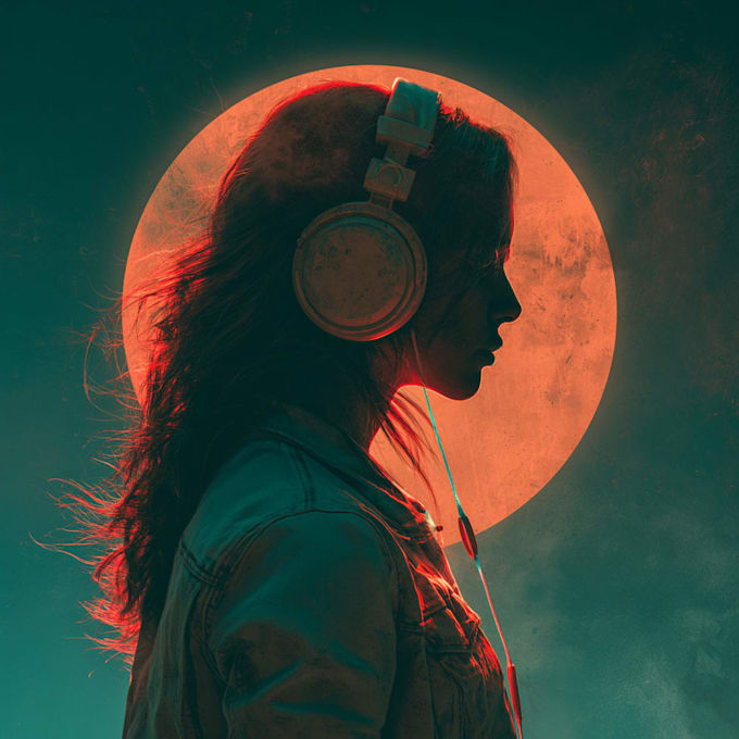design unique music cover art