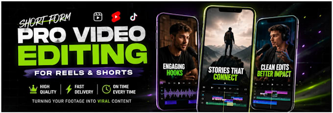 shortform pro video editing