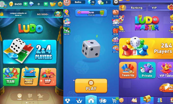 develop a multiplayer board game, card game, ludo, or chess game