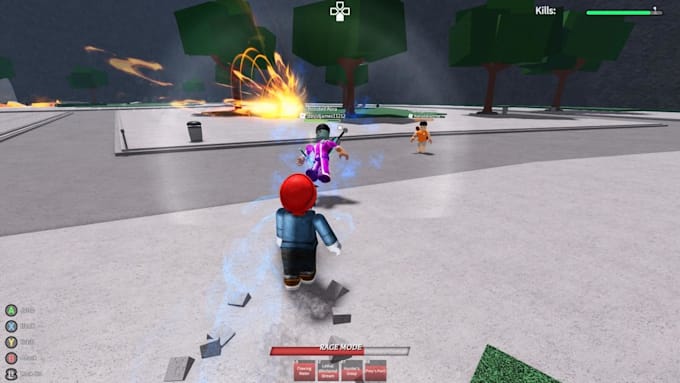 develop roblox battleground game with custom combat, abilities, and lua script