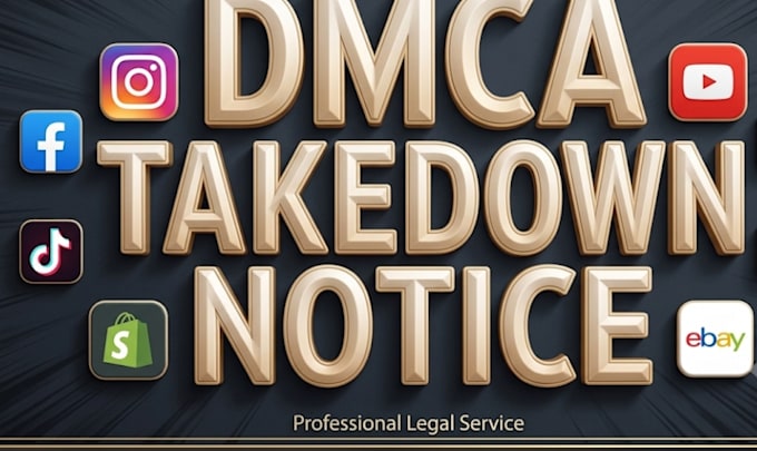 remove copyrighted content by sending dmca takedown notice